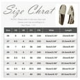 thumbnail image 3 of Women's Loafer Flats Square Toe Comfortable Office Work Shoes, Cute Penny Loafer Slip On Walking Driving Shoes, 3 of 3