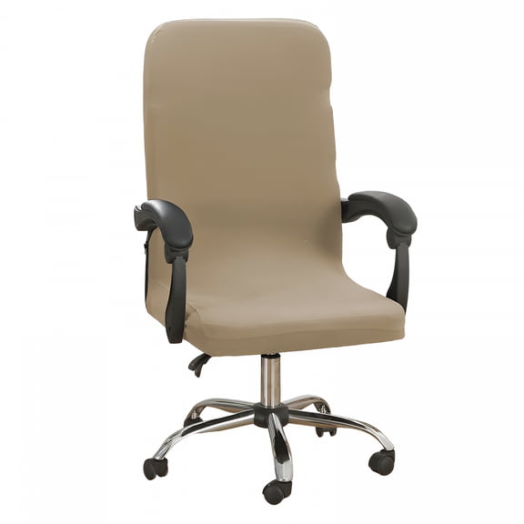 AUQ Office Chair Cover Stretch Desk Chair Cover Computer Chair Cover with Zipper,Removable Stretchable Universal Desk Chair Covers for Office Chair and Rotating Chair