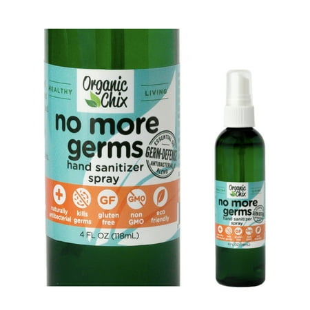 Organic Chix Alcohol-free Hand Sanitizer - 2 - 4 Oz Bottles