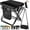 Black, variant on 2026 New Foldable Backpack Stool, Ultralight Compact Foldable Sling Bag Stool 10.60*9.44*10.60 In, Portable Pocket Chair With Carrying Bag for Hiking, Camping, Fishing (Blue, Small)