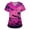 Purple Pink, variant on JULMCOMO Halloween Scrub Tops for Women Plus Size Funny Print V Neck Loose Trendy Scrubs Cute Halloween Printed Holiday Nurse Uniform Shirts with Pockets Gray 2XL