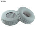 thumbnail image 4 of Premium White Sponge Leather Foam Earphone Covers - 45mm To 110mm Sizes For Headphone Pad Ensures Durability And Comfort, 4 of 12