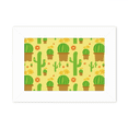 thumbnail image 1 of Cactus Potted Succulents Pattern Photo Mount Frame Picture Art Painting Desktop 5x7 inch, 1 of 3