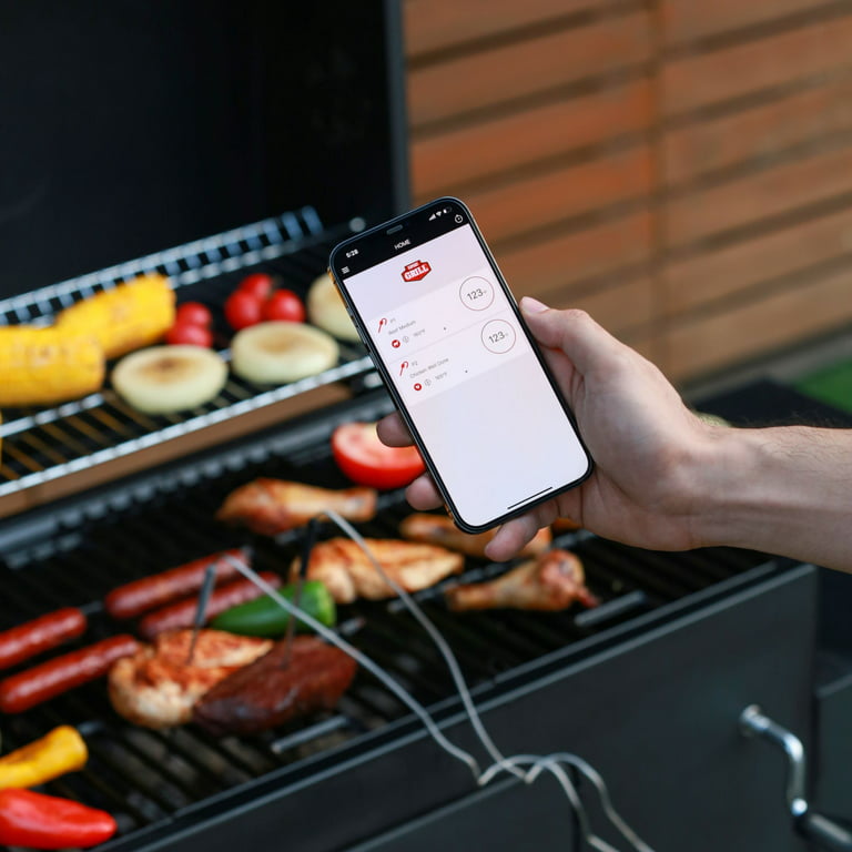 expert grill thermomètre numérique sans fil pour barbecue