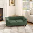 thumbnail image 3 of Lovableguy Dog Couch bed for Small and Medium Dogs,Comfy Linen Dog Sofa Bed with Backrest and Armrest Indoor Living Room,Olive Green, 3 of 7