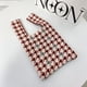thumbnail image 4 of Bolso hobo de punto de gran capacidad para mujer, a la moda, para regalo (rojo) Tmvgtek Para Estrenar, 4 of 9