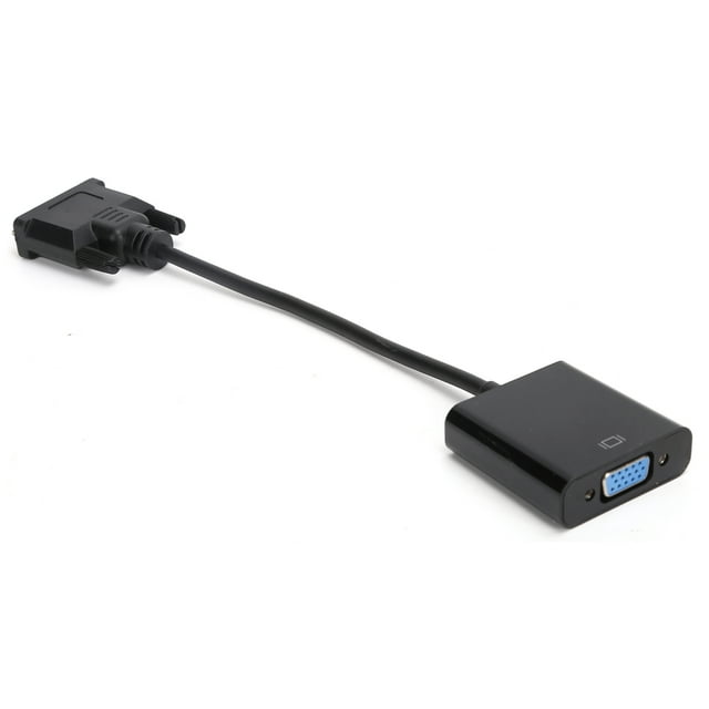 Adaptador DVI macho a VGA hembra Adaptador DVI 24+1 a VGA para computadora de escritorio y tableta