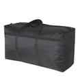 thumbnail image 1 of Naiovety Bolsa de almacenamiento de equipaje reutilizable con asa de cremallera, contenedor móvil, impermeable, tela Oxford, gran capacidad, embalaje de Almacenamiento y organización del hogar Negro Naiovety HA066967-03, 1 of 6
