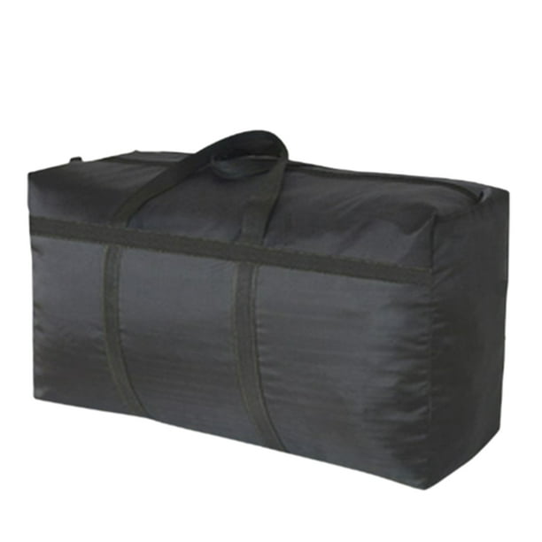 Kearding Bolsa de equipaje reutilizable, edredón de equipaje, almohada, contenedor móvil, tela Oxford impermeable, embalaje de gran capacidad, Almacenamiento y organización del hogar Negro Kearding HA066967-03