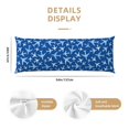 thumbnail image 3 of KLL Ultra Soft Microfiber Body Pillow Cover/Pillowcases 20"x54" with Hidden Zipper Closure-Airplanes in the Sky, 3 of 8