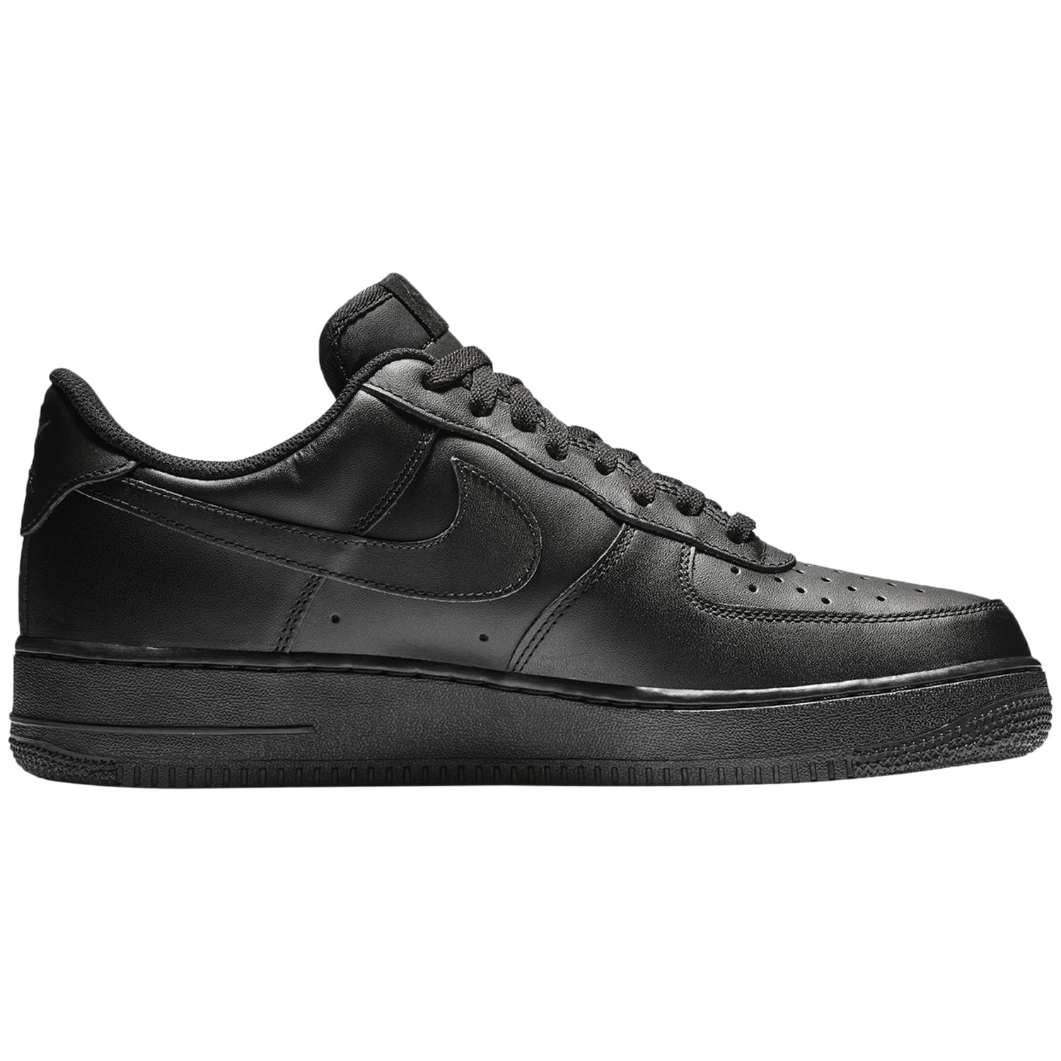 Men's Nike Air Force 1 '07 Black/Black (CW2288 001) - 14