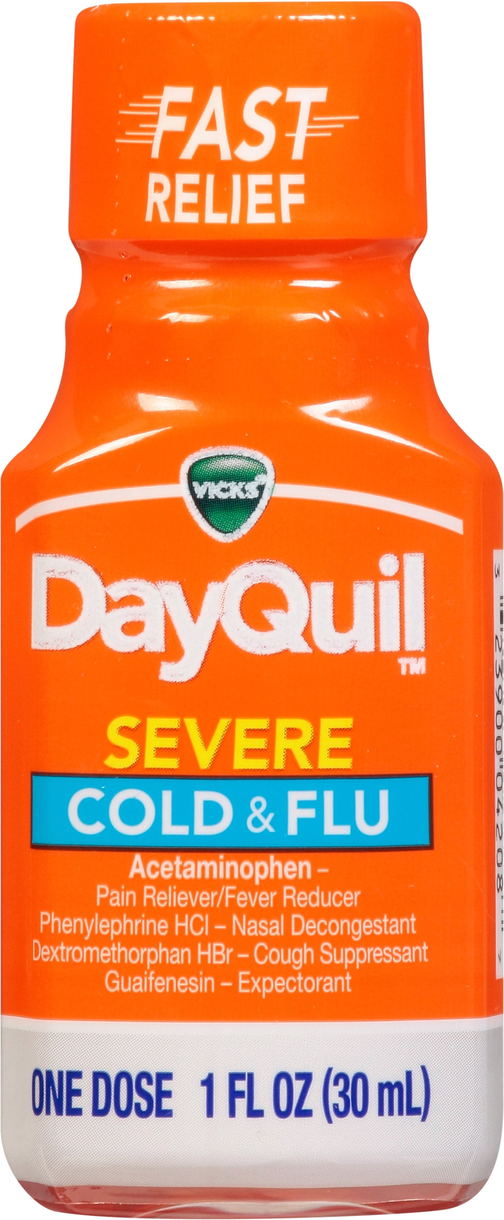 Procter & Gamble 04208 Severe Cold And Flu Relief Liquid, 1 Oz Bottle