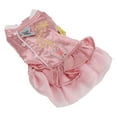 thumbnail image 2 of Pet Chinese Style Clothes, Skin Friendly Snap Buttons Polyester Comfortable Soft Dog Embroidered Skirt  For Family Parties L, 2 of 8