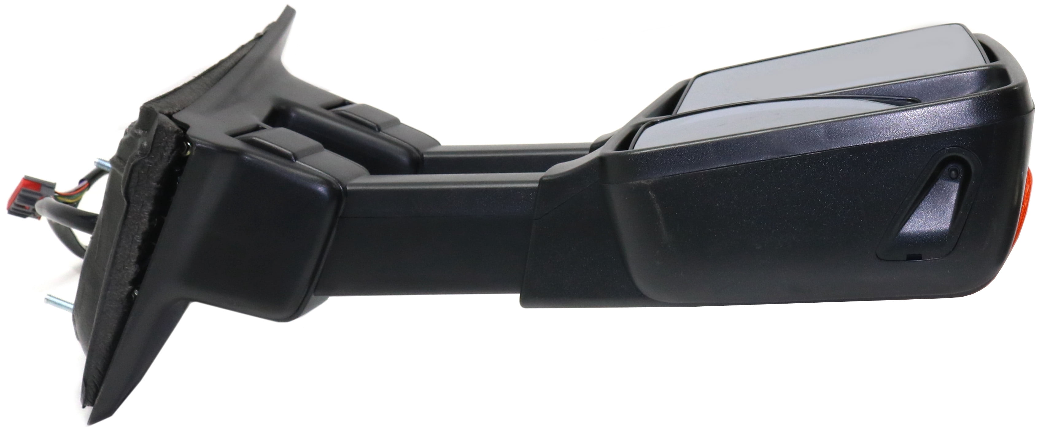 Kool Vue Towing Mirror Compatible With 2011-2016 Ford F-250 Super Duty F-350 Right Passenger Side Heated In-housing Signal Light 1 Chrome and Paintable Cap Kool-Vue