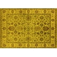 thumbnail image 1 of Ahgly Company Indoor Rectangle Oriental Yellow Industrial Area Rugs, 6' x 9', 1 of 4