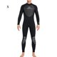 thumbnail image 4 of Toystoory Traje de buceo Neopreno Nylon Traje de baño de manga larga Borde de cuero Clásico Cuello Traje de neopreno de Deportes acuáticos Hombres Negro S, 4 of 6