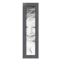 thumbnail image 2 of ArtToFrames 4" x 19" Tungsten Picture Frame, 4x19 inch Gray MDF Poster Frame (WOM-4640), 3 Pack, 2 of 6