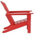 thumbnail image 5 of Polytrends  Altura Outdoor Eco-Friendly All Weather Poly Patio Adirondack Chair - Deep Seating Red, 5 of 5