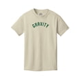 thumbnail image 1 of Camiseta de algodón Gravity Outdoor Co. A base de agua atletismo tinta natural verde grande, 1 of 1