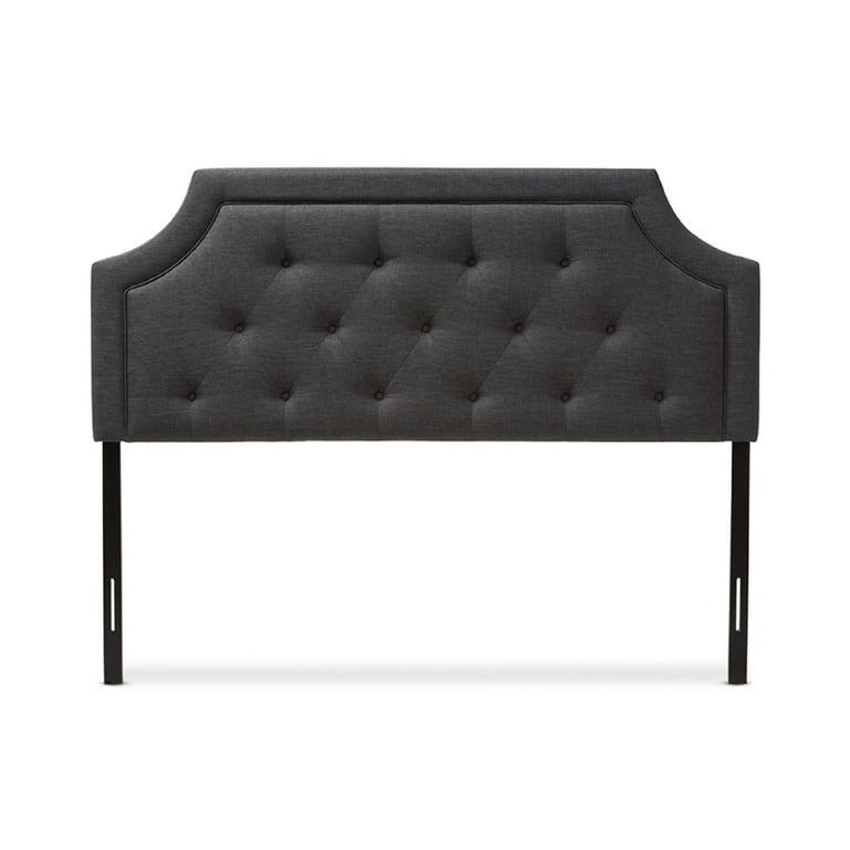 Baxton Studio Mars Modern and Contemporary Dark Grey Fabric King Size Headboard Baxton Studio Mars Modern and Contemporary Dark Grey Fabric King Size Headboard