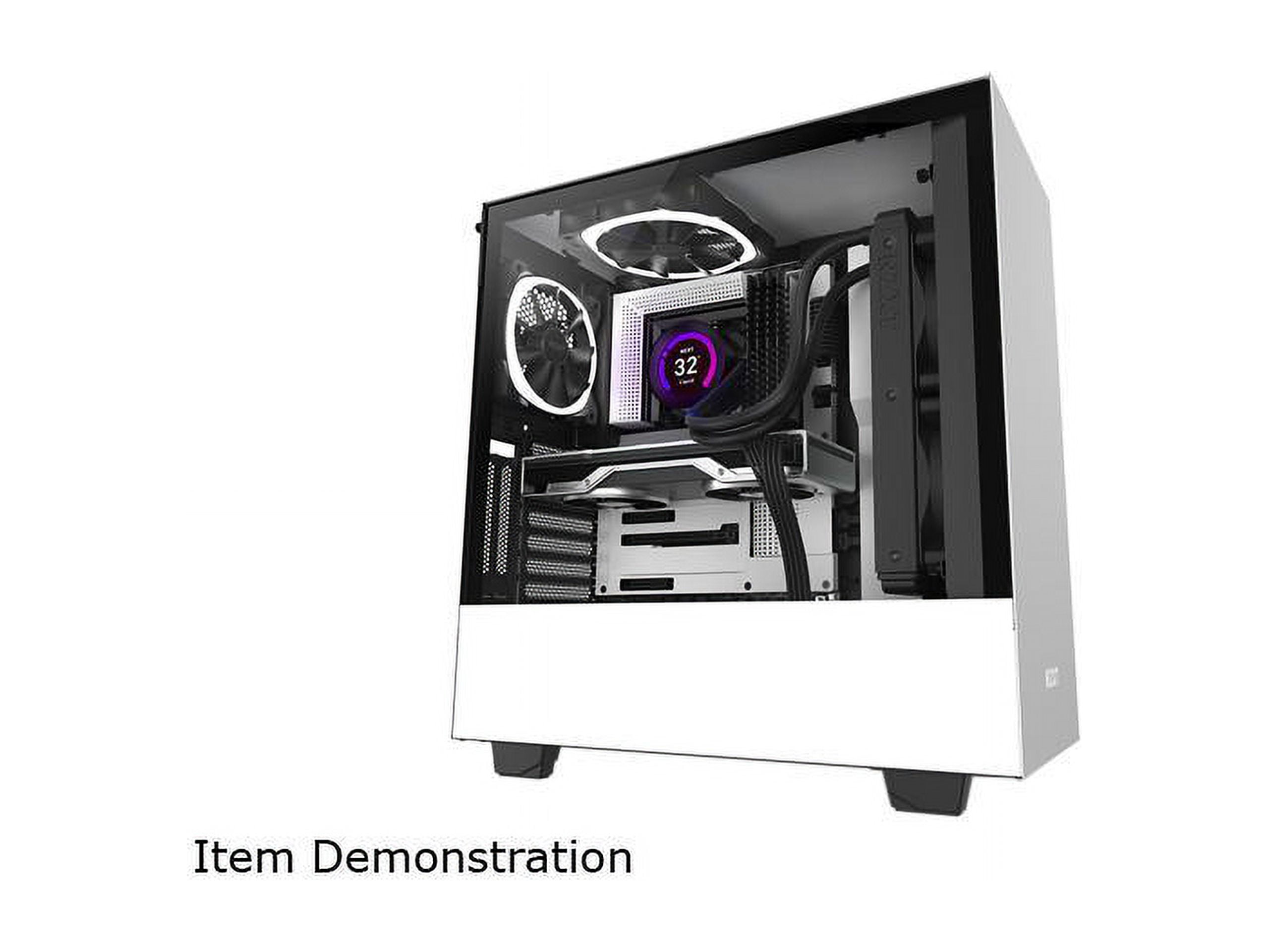NZXT Kraken Z53 240mm - RL-KRZ53-01 - AIO RGB CPU Liquid Cooler -  Customizable LCD Display - Improved Pump - Powered by CAM V4 - RGB  Connector - Aer P 120mm Radiator Fans LGA 1700 Compatible 