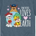 thumbnail image 3 of Paw Patrol - Loves Earth - Toddler And Youth Short Sleeve Graphic T-Shirt, 3 of 6