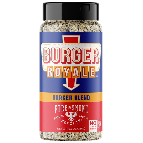 Fire & Smoke Burger Royale Burger Seasoning, 10.2 oz