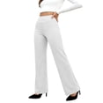 thumbnail image 6 of Yoga Dress Pants for Women High Waisted Stretchy Comfy Work Pants Business Casual Office Yoga Pant with Pockets White XXL, 6 of 6