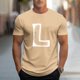 thumbnail image 1 of Tops para hombre, blusas y camisas de cuello redondo y manga corta para hombre, camisetas deportivas informales con estampados a la moda para hombre, blusas de cuello redondo y manga corta, blusas de, 1 of 5