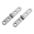 180 Degree 2pcs Foldable Hinge Flap ScrewOn Hinges for Sewing Machine