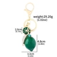 thumbnail image 2 of 3D Fruit Keyring Lemon Charm Pendant Summer Style Decorative Alloy Crystal Rhinestone Keychain for Woman's Purse Bag Car Party Wedding Gift Jewelry, 2 of 6