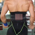 thumbnail image 4 of Bangcool Weight Lifting Belt Practical Professional Back Brace Back Support Belt for Men, 4 of 7