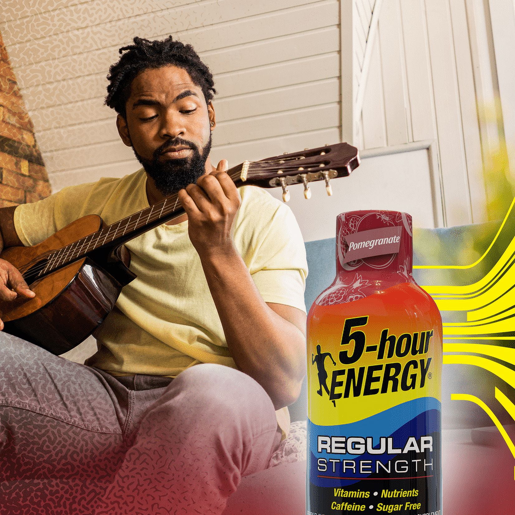 5-hour ENERGY® Shot, Regular Strength, Pomegranate, 1.93 oz