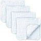 thumbnail image 1 of Muslin Burp Cloths - Burp Clothes For Baby Girl/boy, Organic Baby Clothes Burping Cloths For Babies - 6 Layers Absorbance, Baby Burp Cloth (4 Pack (10, 1 of 5