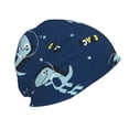 thumbnail image 4 of Kll Space Dinosaur Winter Fall Beanie Knit Hats For Men & Women - Warm & Soft Stylish Toboggan Caps For Cold Weather, 4 of 9