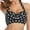 ZA-Black, variant on Aboser Women Lace Up Bikini Top Push Up Swim Tops Halter Retro Bathing Suit Top Padded Swimsuit Tops Only Swimsuit Tops Women