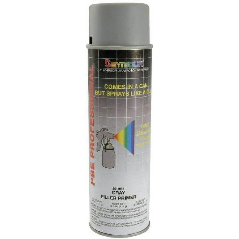 20-1671 Seymour PBE Professional Primer Spray Paint, Sandable Gray