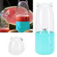 thumbnail image 4 of Portable Small Blender, Rechargeable Electric Fruit Juicer, 500ML, 4 Blades Mixing Cup, USB, Stainless Steel, 4 of 8