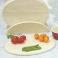 thumbnail image 2 of 7 Piece Oval Tray Serving Set with Stand, 2 of 5