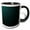 Black/White, variant on 3drose, Dot Pattern Background - Abstract Vector Illustration, 15oz Mug