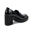 thumbnail image 3 of Aqua College Womens Jonnie Patent Slip-On Loafer Heels, 3 of 3