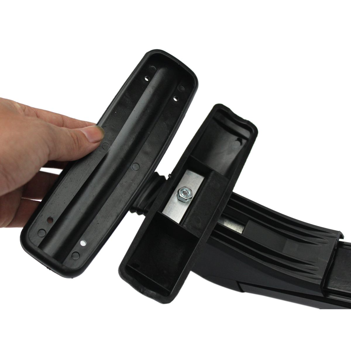 43.3" Universal Car Roof Rack Cross Bars with Lock 165 lbs Capacity