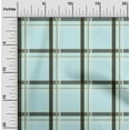 thumbnail image 1 of oneOone Georgette Viscose Fabric Madras Check Print Fabric By Yard 42 Inch Wide, 1 of 4