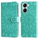thumbnail image 1 of Funda tipo cartera GANGXUN para Xiaomi Poco X7 Pro , diseño girasol, cuero PU, soporte, cierre magnético, tarjetero, 1 of 5