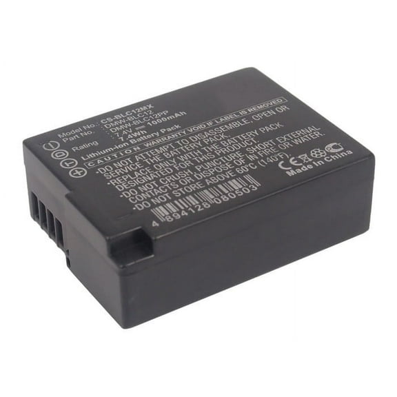 Replacement Battery for Panasonic Lumix DMC-FZ1000,Lumix DMC-FZ200,Lumix DMC-FZ200GK,Lumix DMC-FZ200K,Lumix DMC-G5K,Lumix DMC-G6,Lumix DMC-G6KK,Lumix DMC-G7,1000mAh