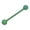 Green, variant on Solid Titanium Piercing Barbells 14G - Perfect for Nipples and Tongue- Sold Each