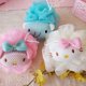 thumbnail image 3 of Kawaii Sanrio Hello Kitty Bath Flower Melody Shower Ball, chica grande, frotando la espalda, muñeca de dibujos animados, envío gratis, 3 of 4