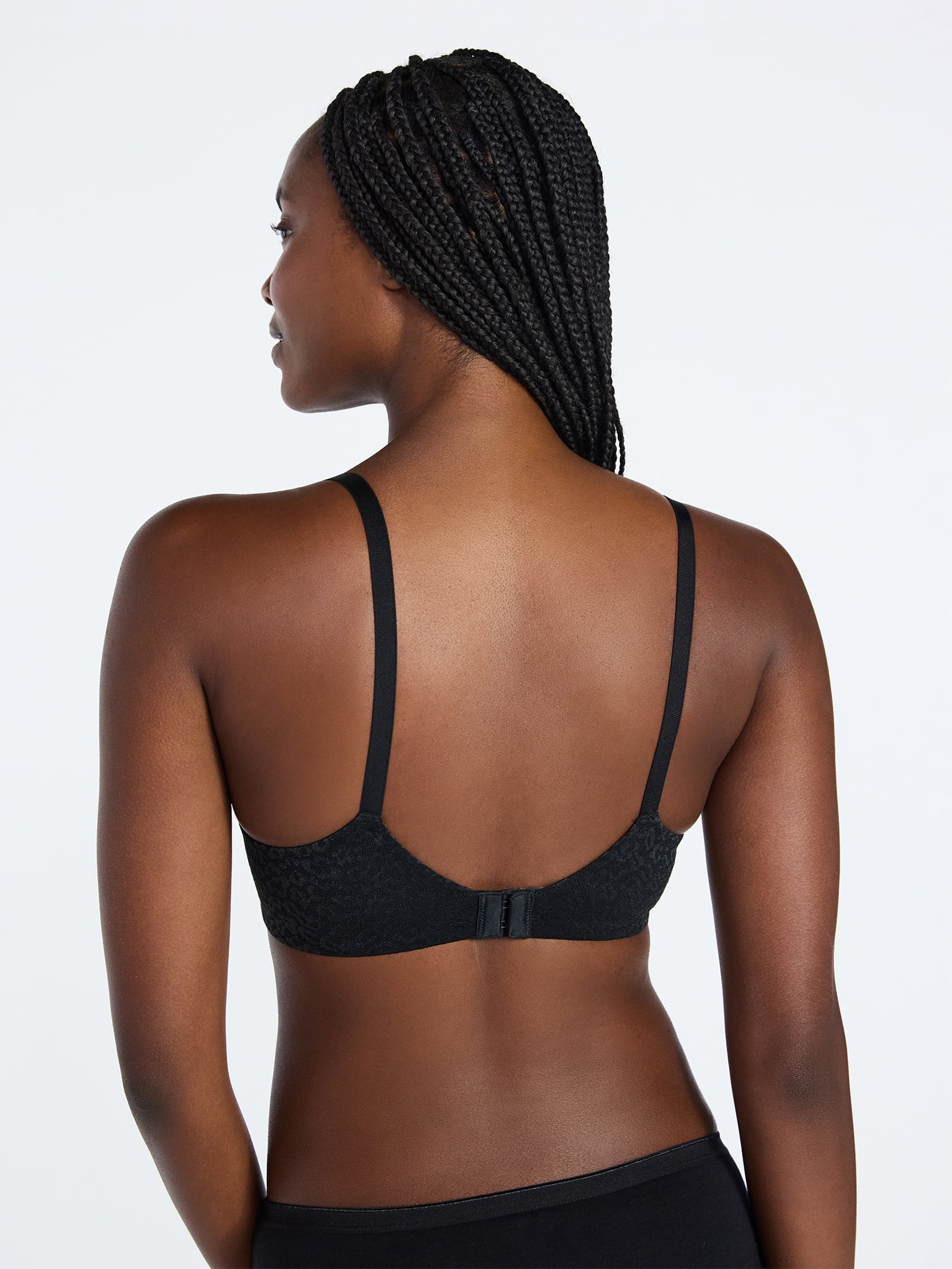 Joyspun Women's Leopard Print T-Shirt Bra, Sizes 32A-42DDD