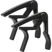 2Pcs Guitar Capo Acoustic Capo Guitar Clamp for Acoustic Electric Bass Guitar Ukulele