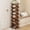 Natural, variant on YUCHANG Foldable Shoes Rack,Bamboo Shoes Organizer for Entryway ,Free Standing Rack, 5-Layers ,tawny